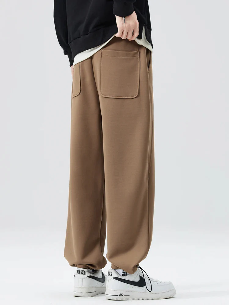 Nathaniel Modern Pleated Wide Leg Pants | Adjustable Hem Streetwear Trousers - Image 12