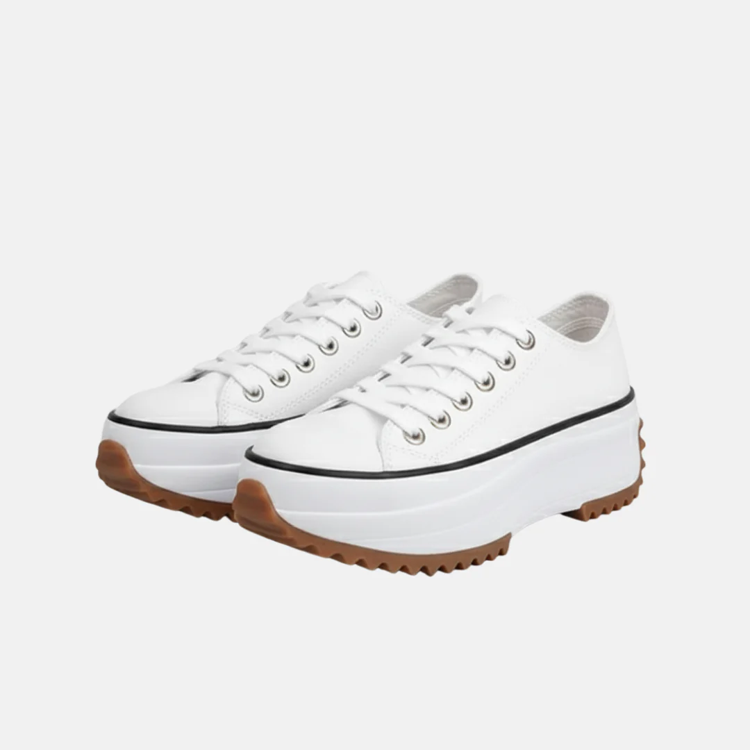 Amelia Suede Platform Sneakers | Casual Low-Top Sneakers - Image 4