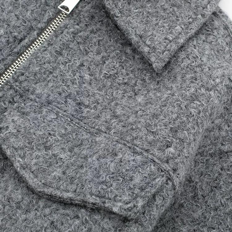 Amelia Cropped Jacket | Collared Relaxed Fit Jacket - Image 8