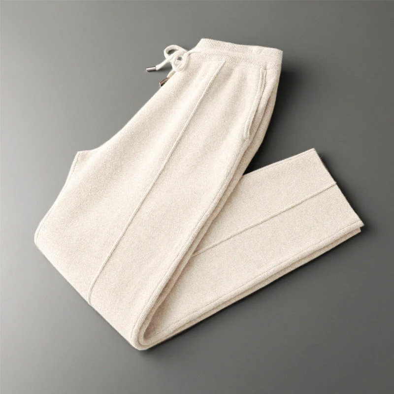 Amelia Relaxed Fit Lounge Pants | Drawstring Waist Side Pockets Lounge Pants - Image 3