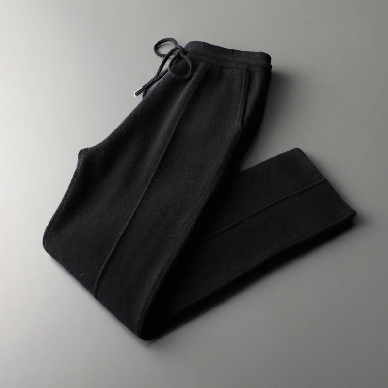 Amelia Relaxed Fit Lounge Pants | Drawstring Waist Side Pockets Lounge Pants - Image 5