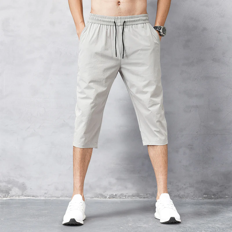 Apex Performance Cropped Training Pants | Lightweight Athletic Gym Pants - Image 2
