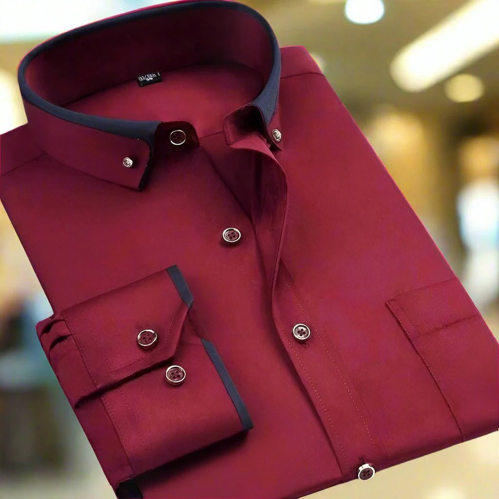 Arthur Regular Fit Shirt | Collared Long Sleeve Shirt - Image 6