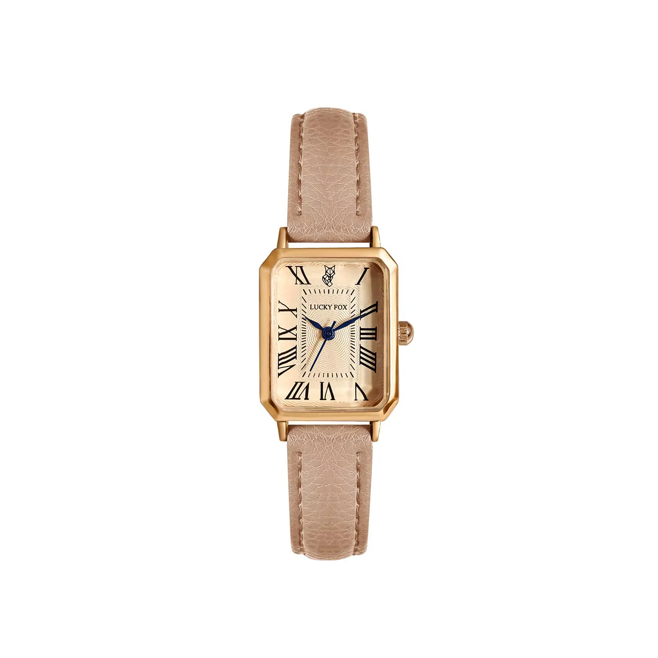 Ava Rectangular Wrist Watch | Roman Numerals Wrist Watch - Image 8