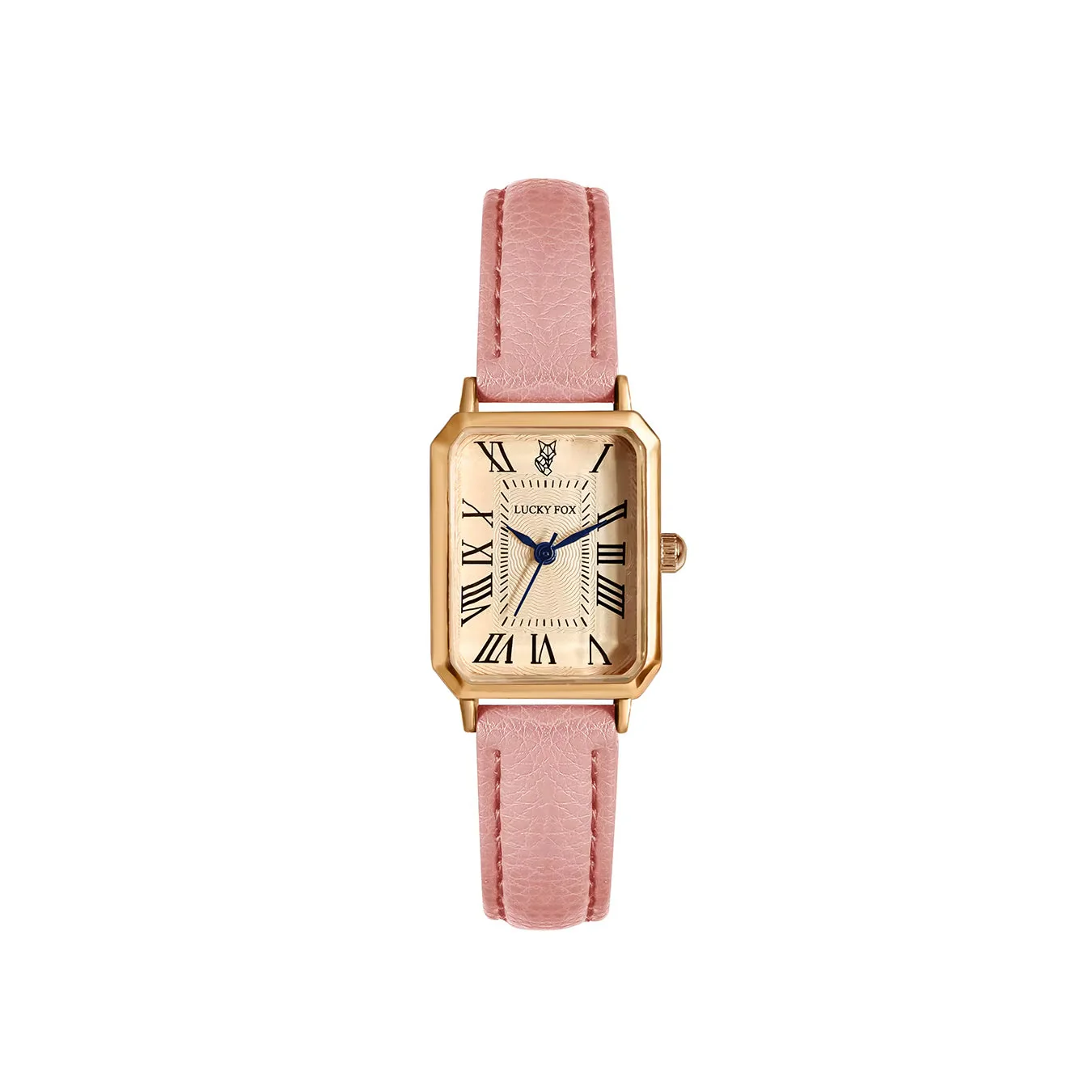 Ava Rectangular Wrist Watch | Roman Numerals Wrist Watch - Image 9