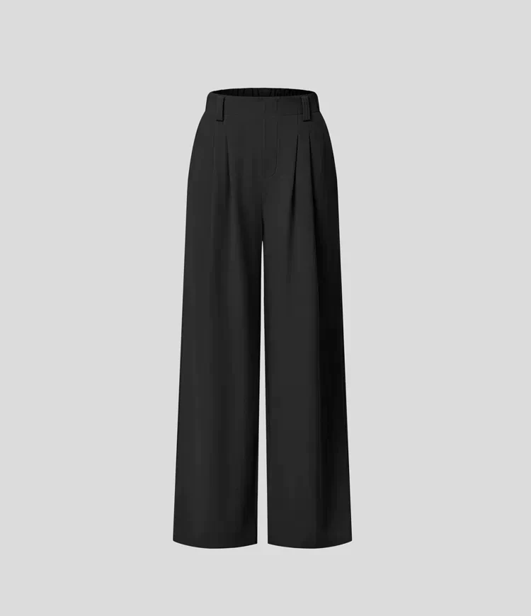 Brienne Pants | Women's Wide-Leg High-Waisted Pants - Image 5