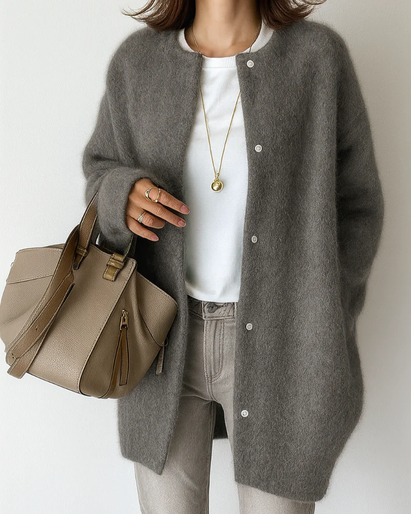 Bronte Jacket | Women’s Soft Knitted Cozy Jacket - Image 3