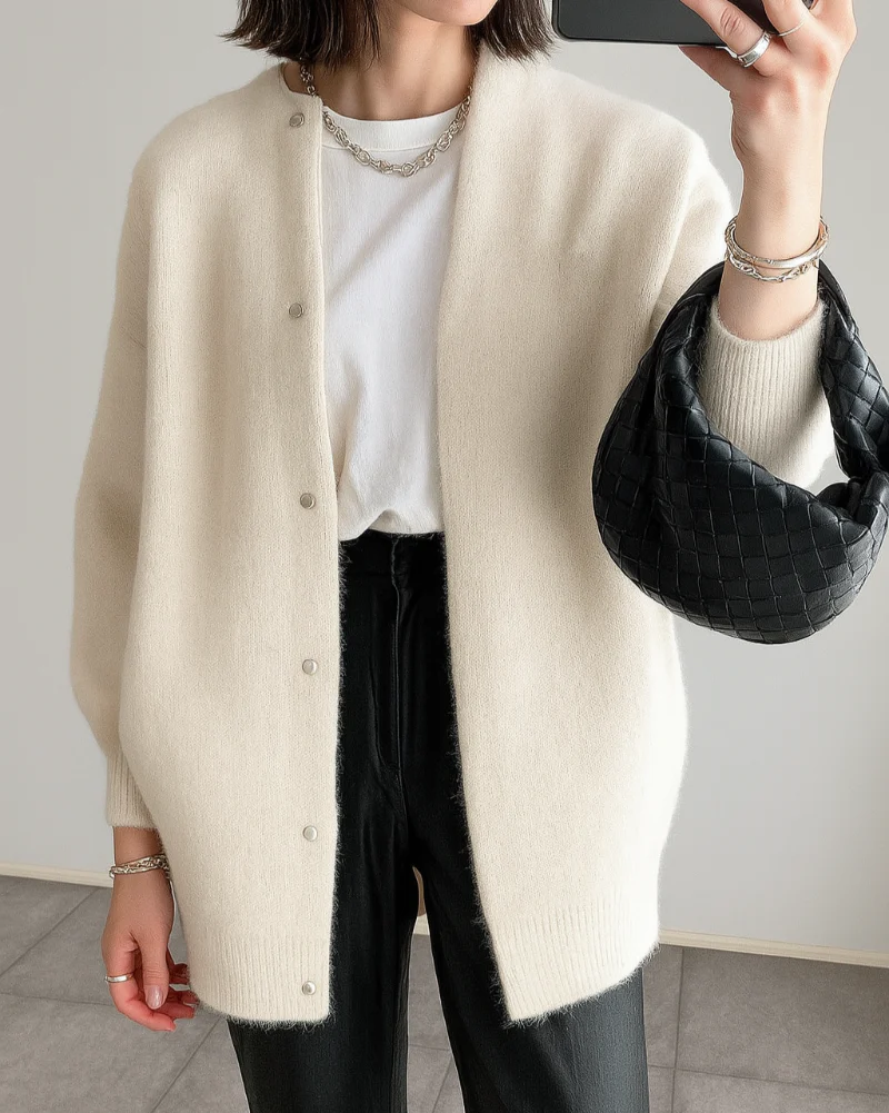 Bronte Jacket | Women’s Soft Knitted Cozy Jacket - Image 4