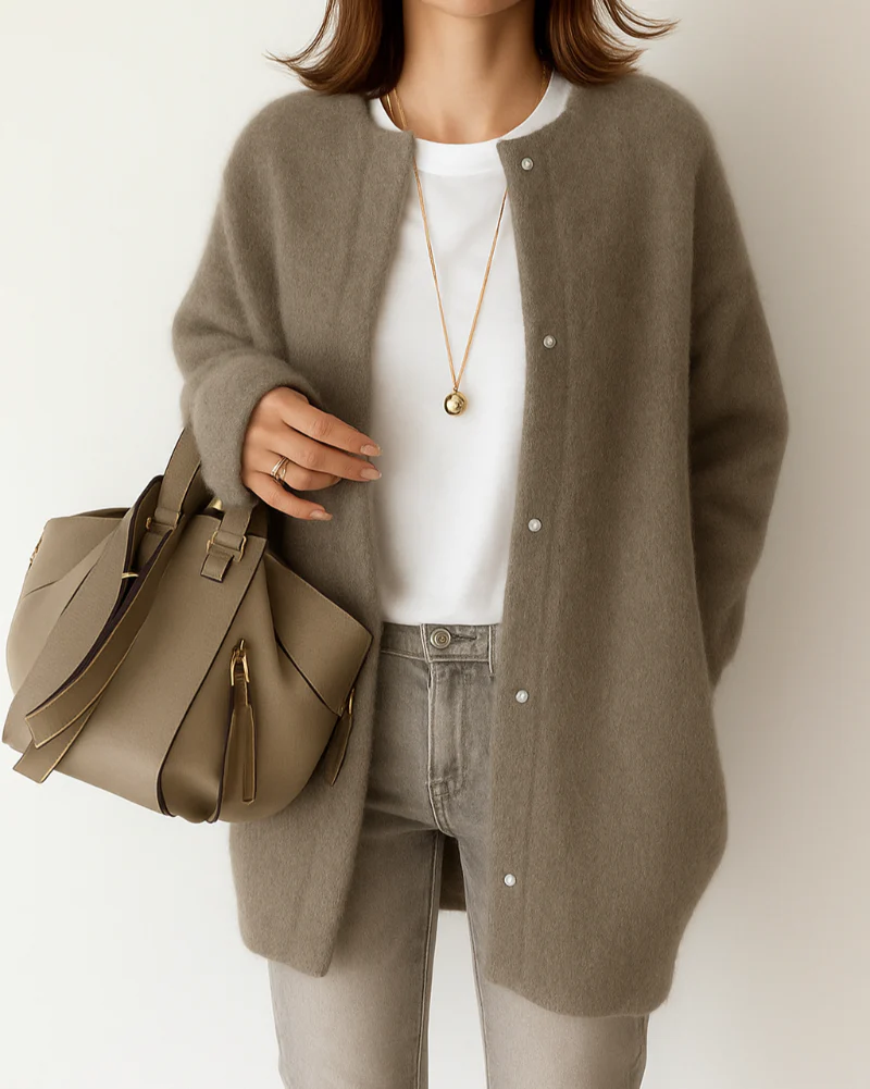Bronte Jacket | Women’s Soft Knitted Cozy Jacket - Image 6
