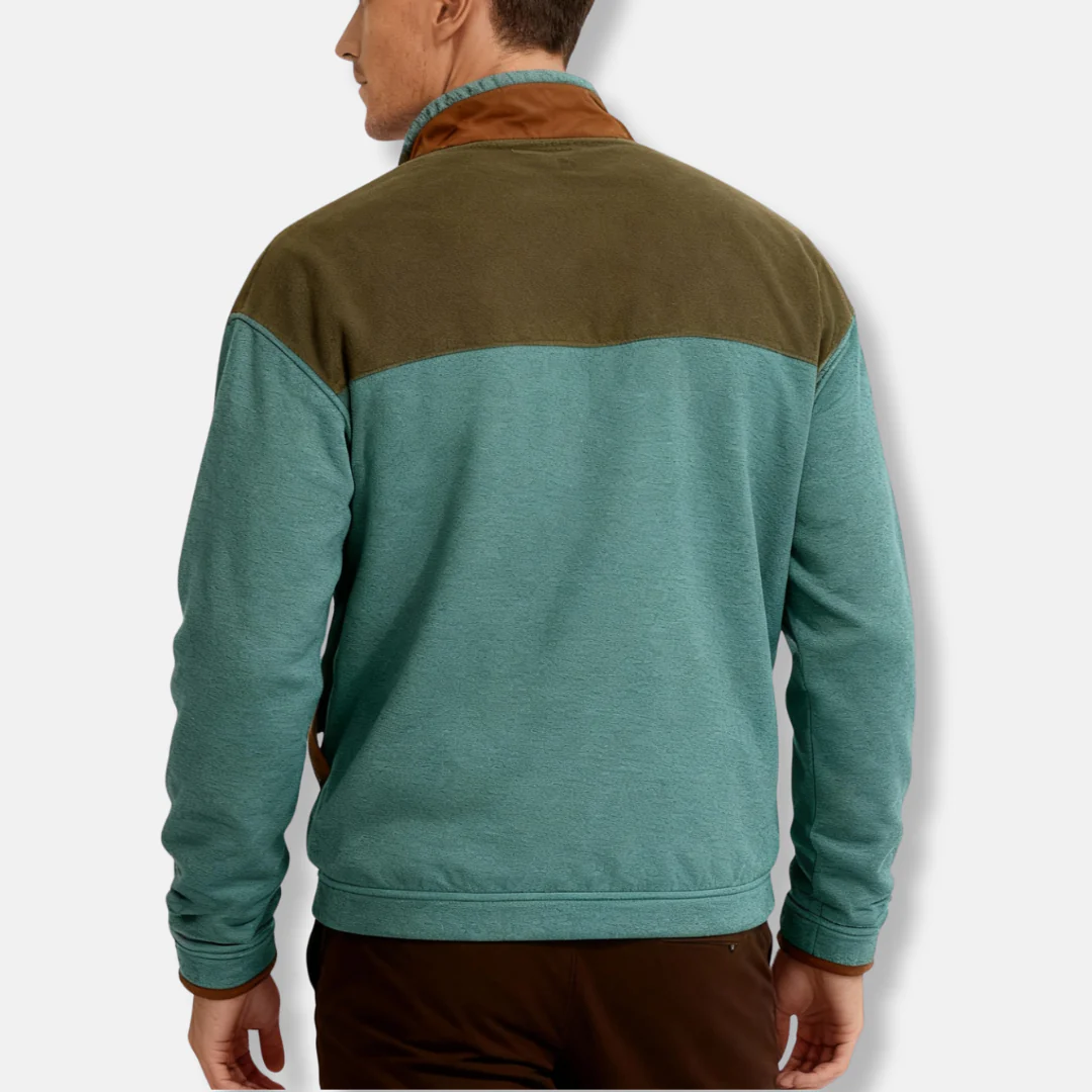 Charlie Regular Fit Jacket | Stand Collar Color Block Jacket - Image 6
