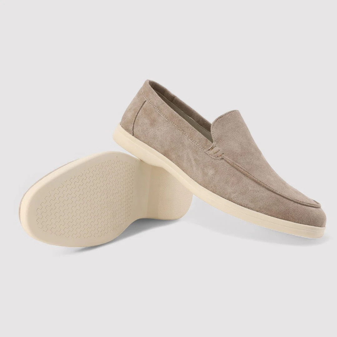 Christian Loafers | Men's Suede Slip-On Loafers - Image 14