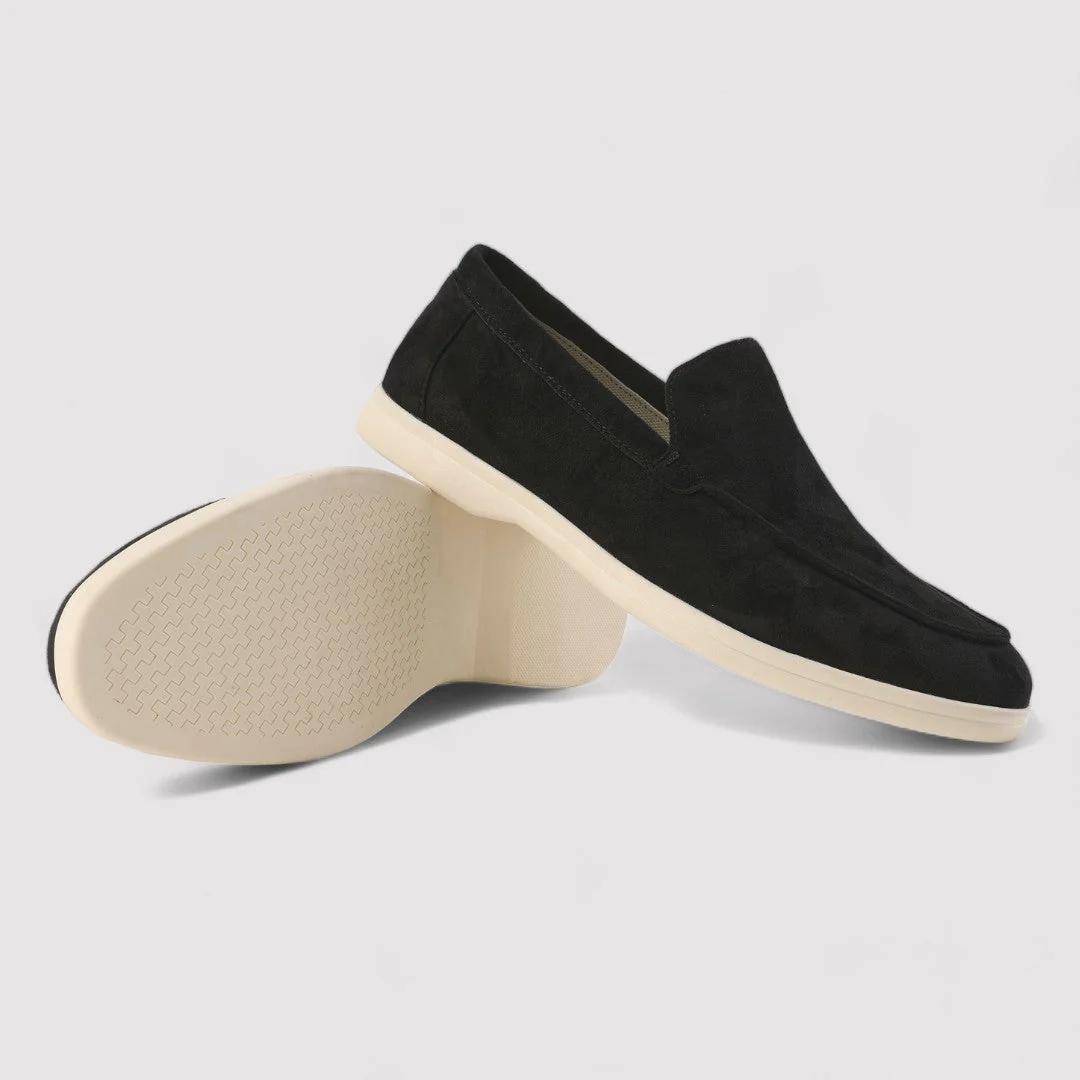 Christian Loafers | Men's Suede Slip-On Loafers - Image 16