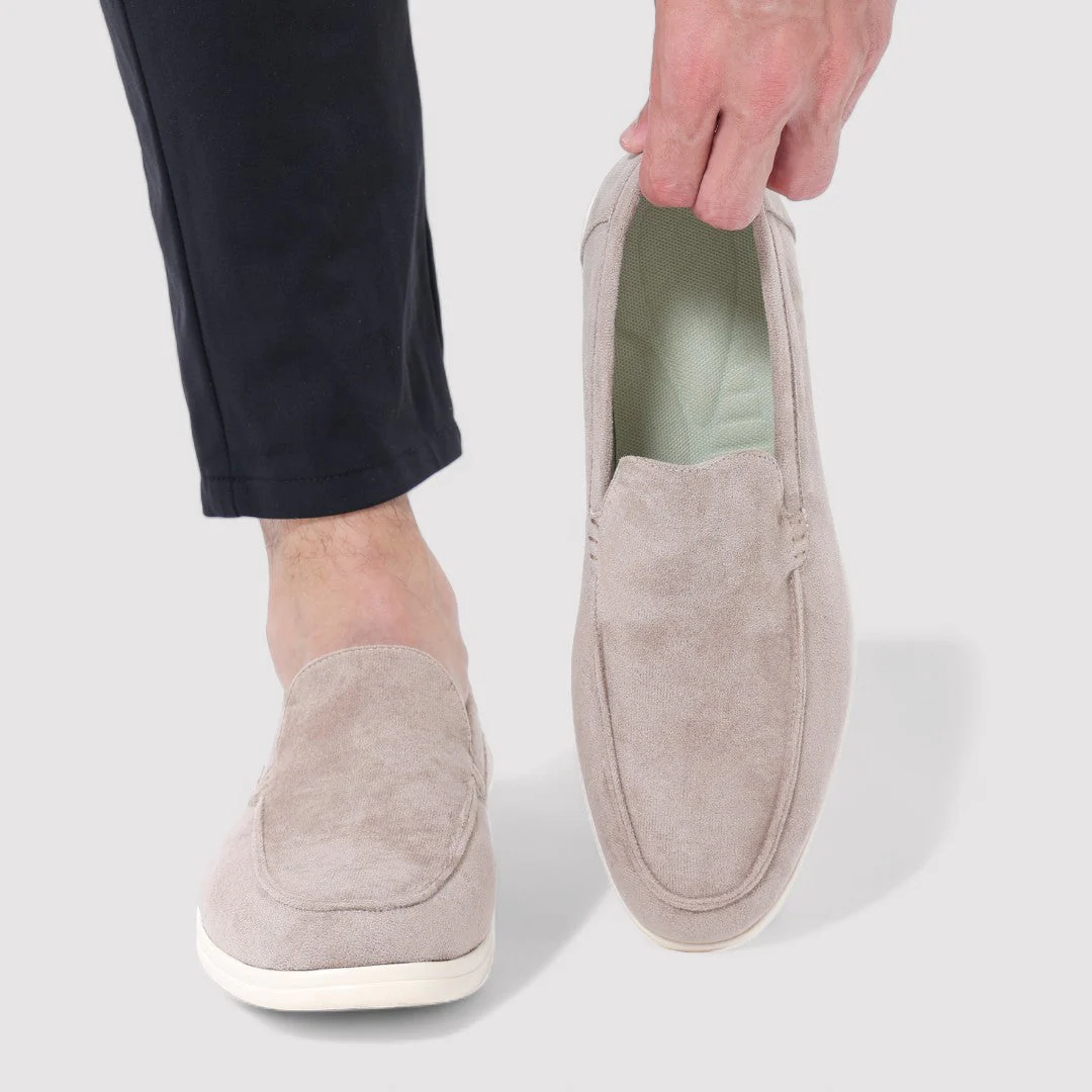 Christian Loafers | Men's Suede Slip-On Loafers - Image 5