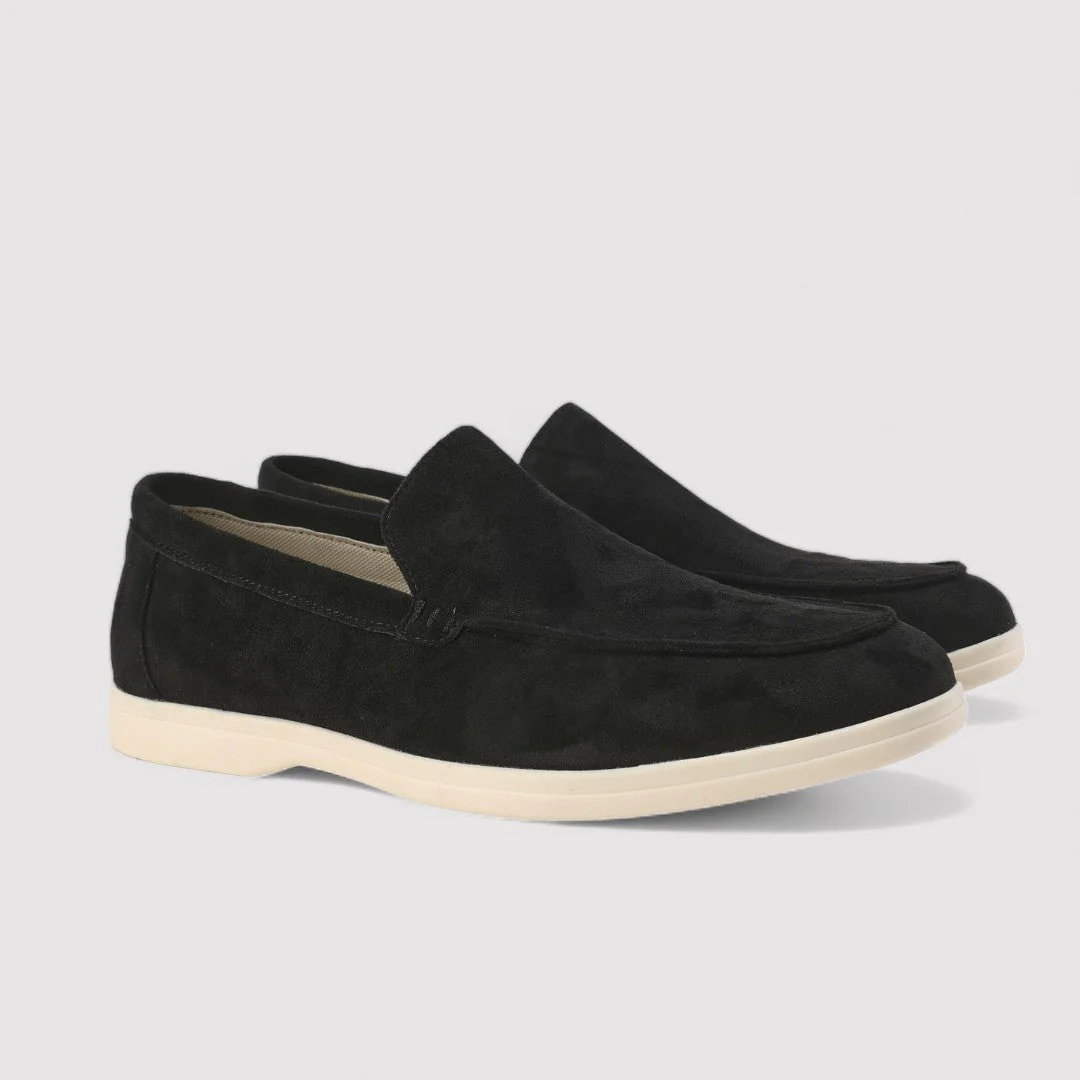 Christian Loafers | Men's Suede Slip-On Loafers - Image 6
