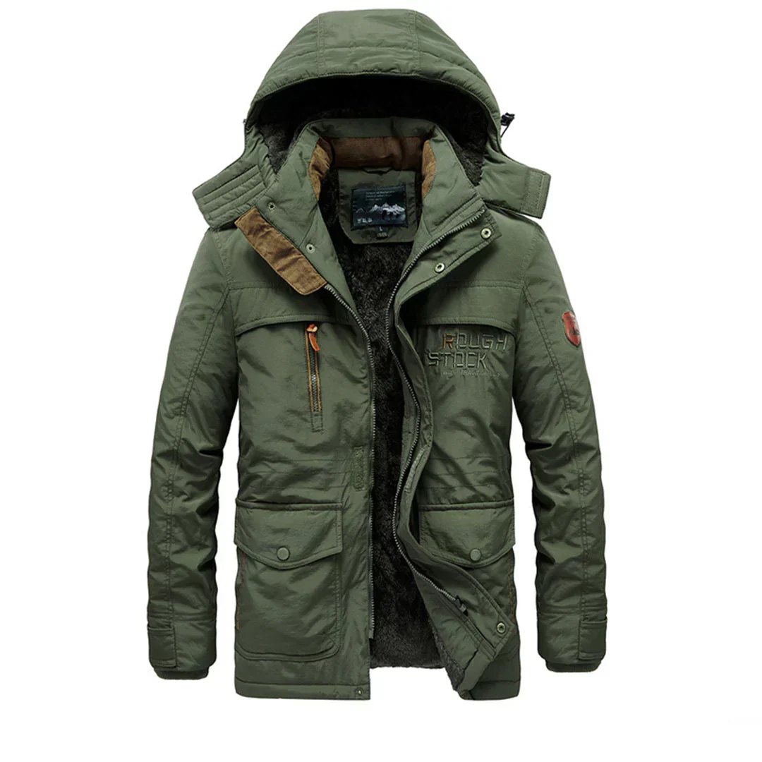 Dustin Coat | Men’s Hooded Winter Warm Coat - Image 4