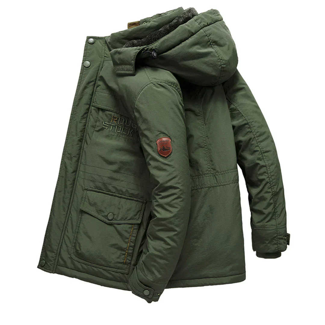 Dustin Coat | Men’s Hooded Winter Warm Coat - Image 6