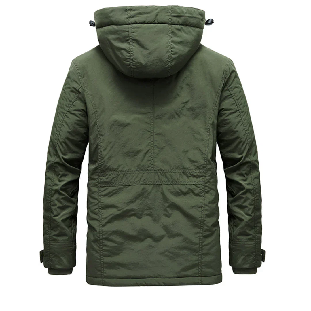 Dustin Coat | Men’s Hooded Winter Warm Coat - Image 7