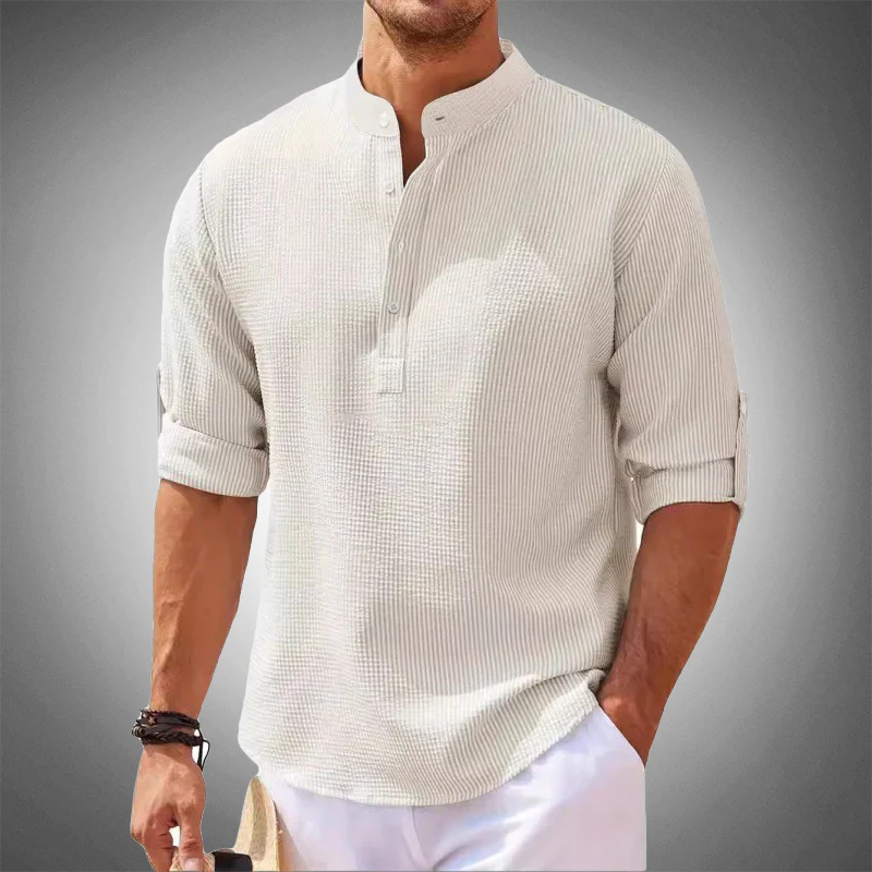 Esmir Shirt | Men's Casual Linen Shirt - Image 3