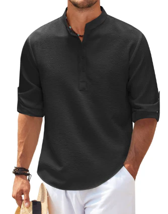 Esmir Shirt | Men's Casual Linen Shirt - Image 4