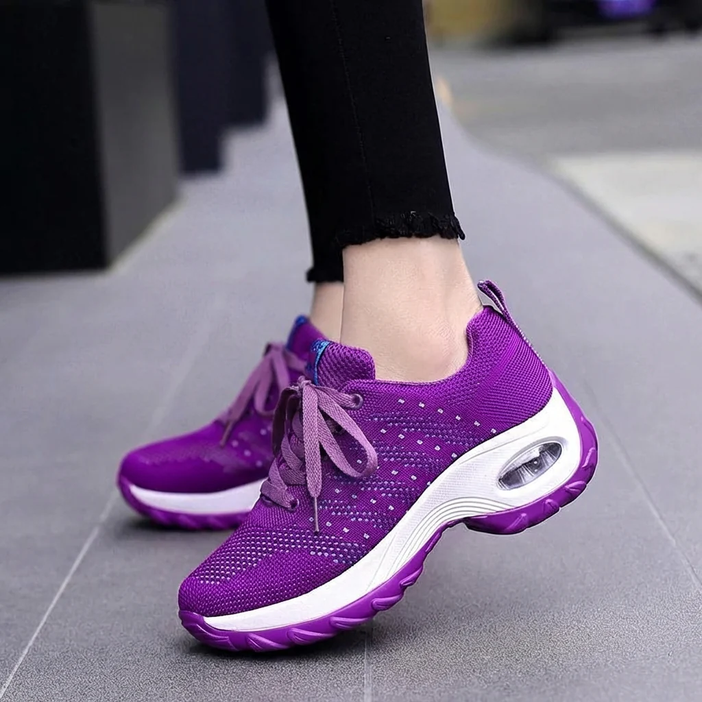 Flora Orthopedic Sneakers | Lightweight Lace-Up Sneakers - Image 9