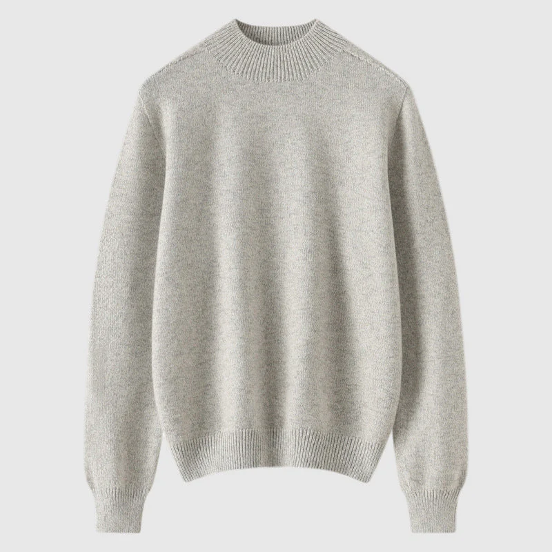 Freddie Relaxed Fit Pullover Sweater | Crewneck Long Sleeve Pullover Sweater - Image 5