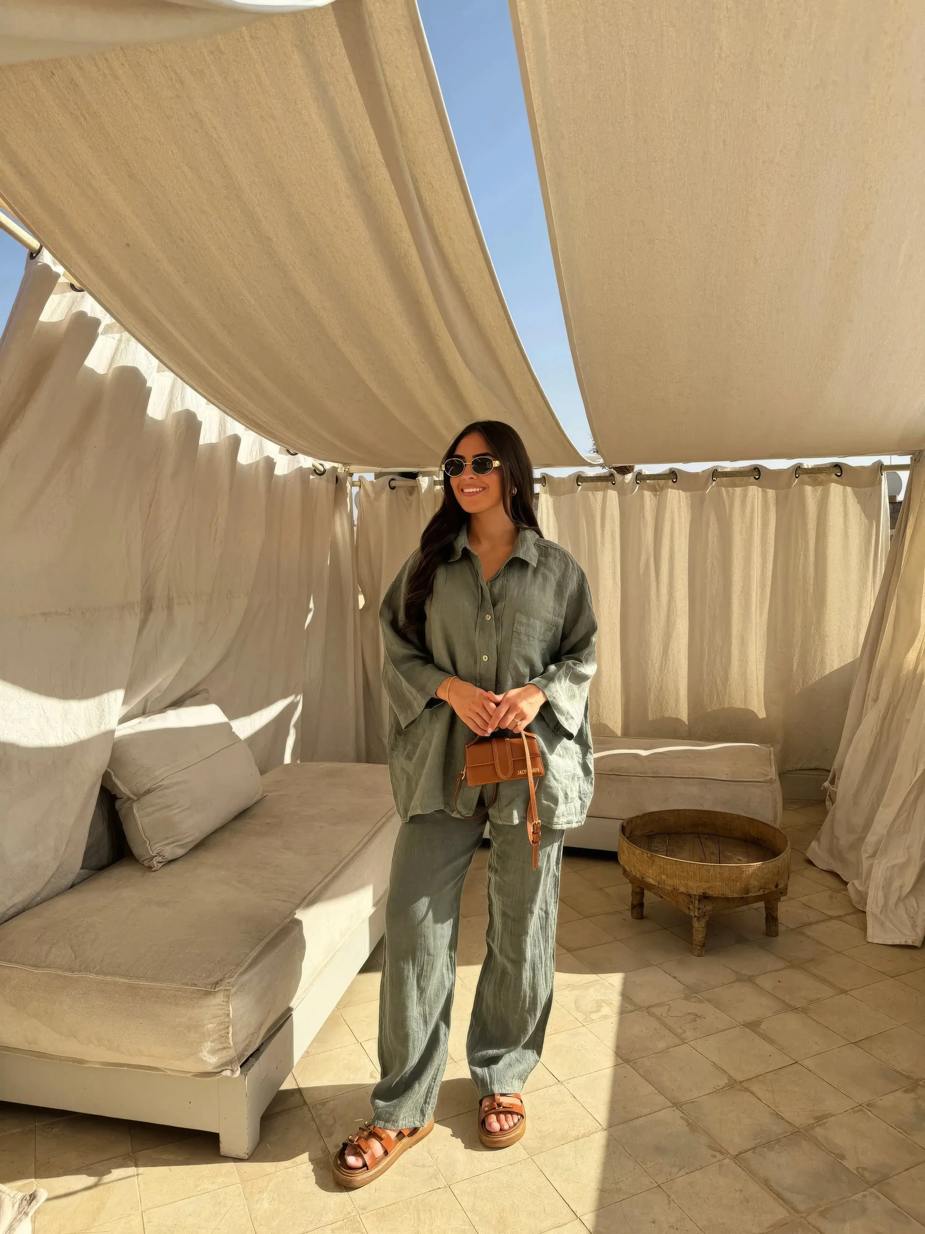 Grace Set | Two-Piece Relaxed Shirt and Trousers Set - Image 13