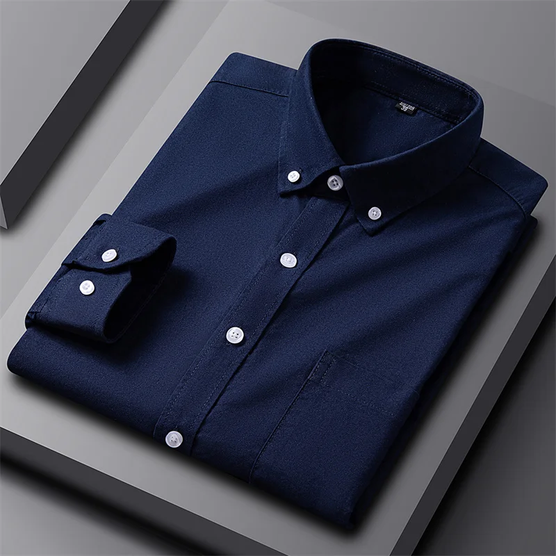 Harry Regular Fit Oxford Shirt | Striped Button-Down Collar Shirt - Image 8