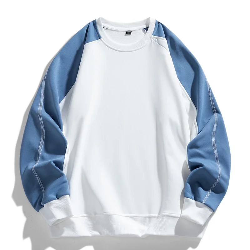 Harry Relaxed Fit Sweatshirt | Colorblock Crewneck Sweatshirt - Image 5