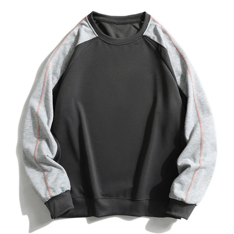 Harry Relaxed Fit Sweatshirt | Colorblock Crewneck Sweatshirt - Image 6