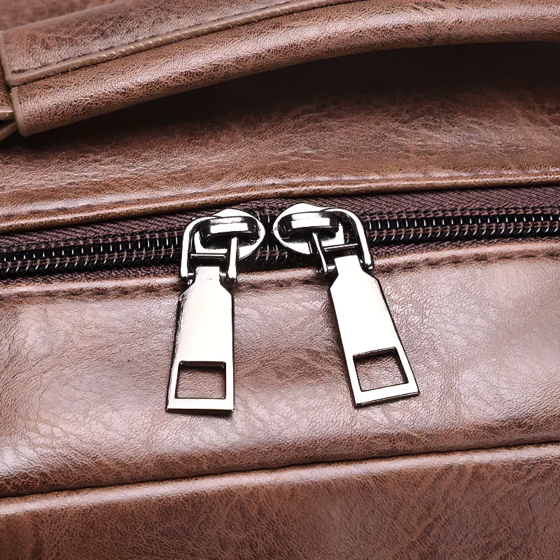 Henry Structured Backpack | Buckle Closure Flap Backpack - Image 5