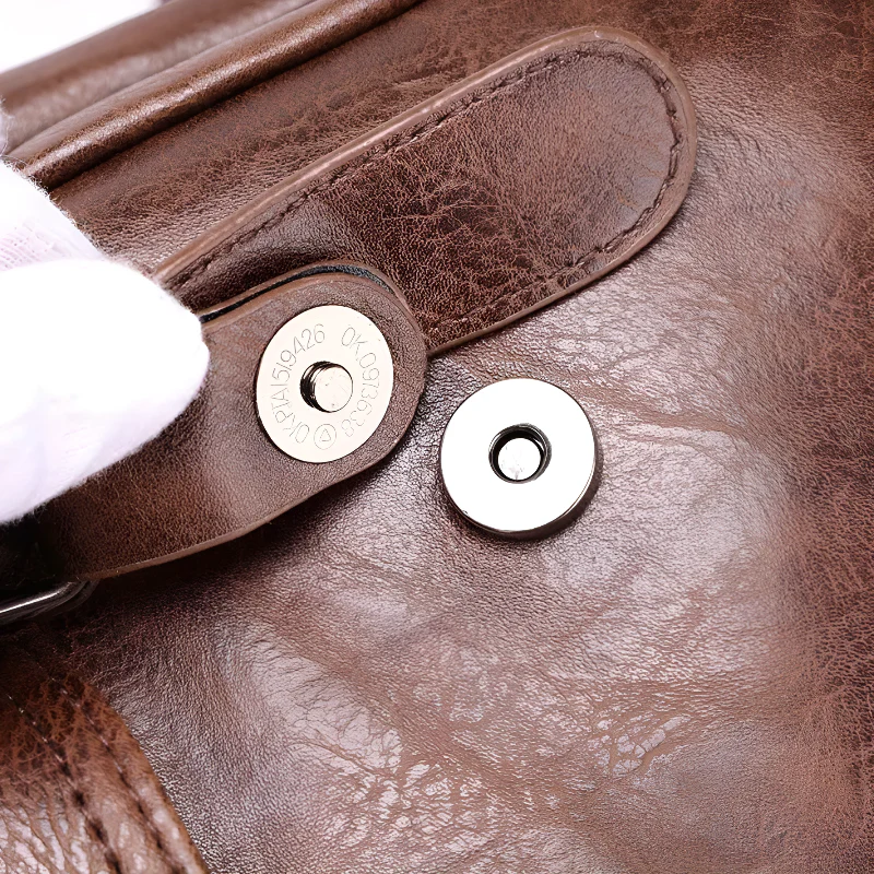 Henry Structured Backpack | Buckle Closure Flap Backpack - Image 6