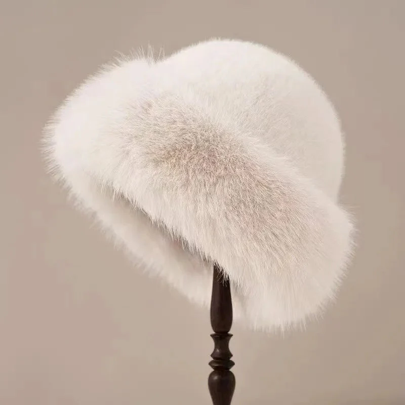 Ieva Hat | Women’s Faux Fur Warm Winter Hat - Image 3
