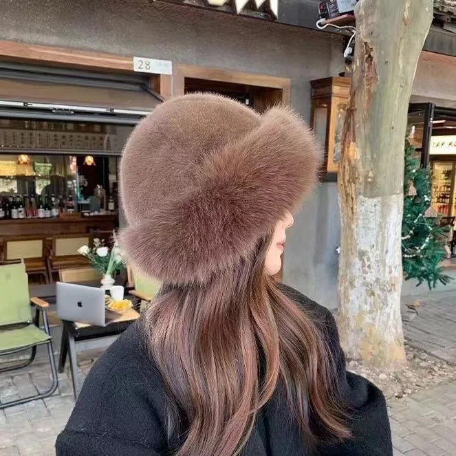 Ieva Hat | Women’s Faux Fur Warm Winter Hat - Image 6