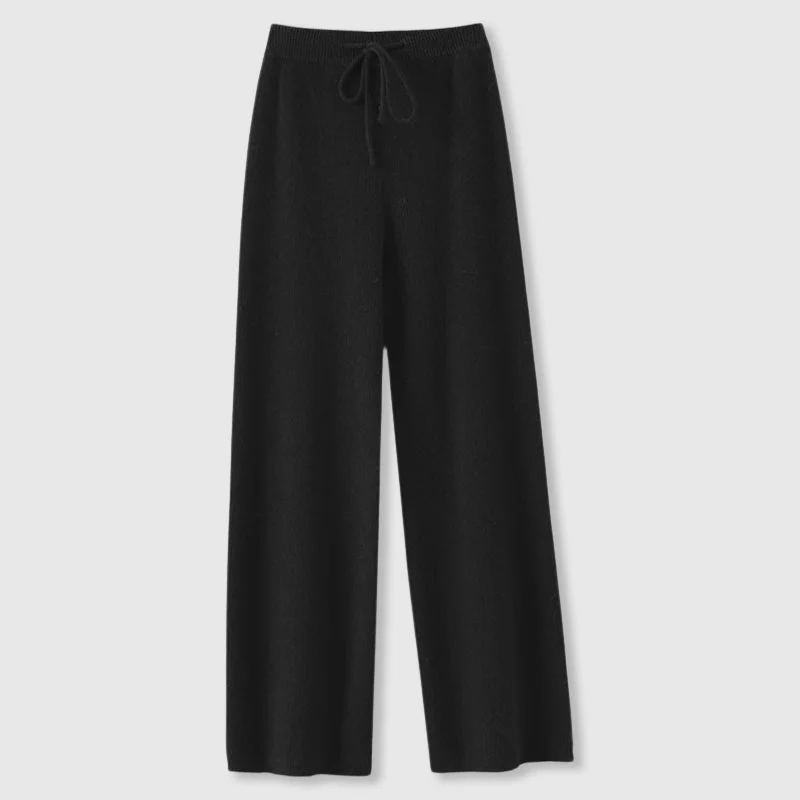 Ieva Pants | Women’s Cashmere Wide-Leg Pants - Image 3