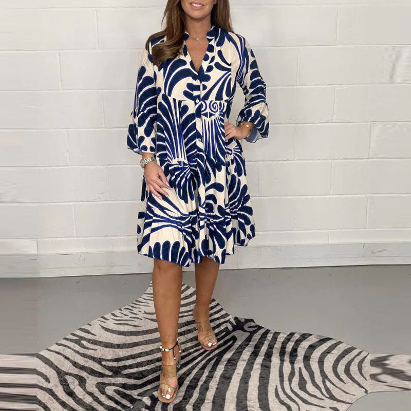 Irina Dress | Relaxed Button-Front Summer Dress