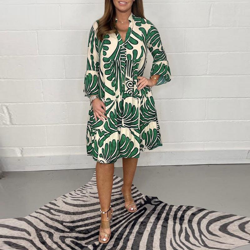 Irina Dress | Relaxed Button-Front Summer Dress - Image 5