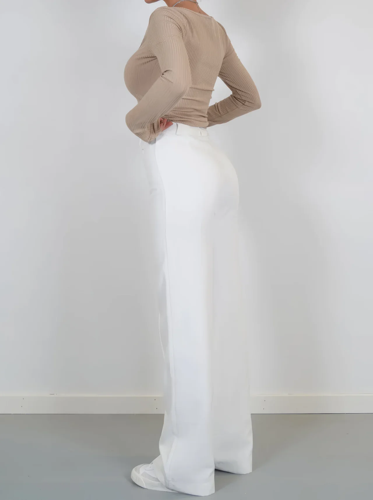 Iris Pants | Wide-Leg High Waisted Trousers for Women - Image 12
