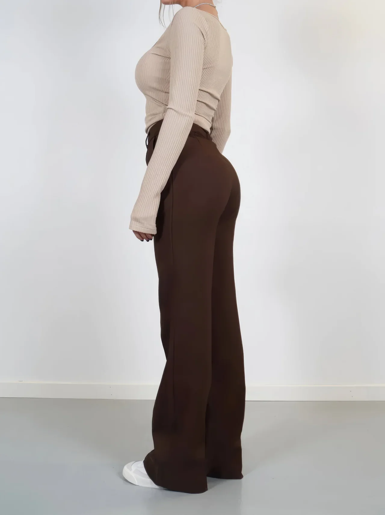 Iris Pants | Wide-Leg High Waisted Trousers for Women - Image 2