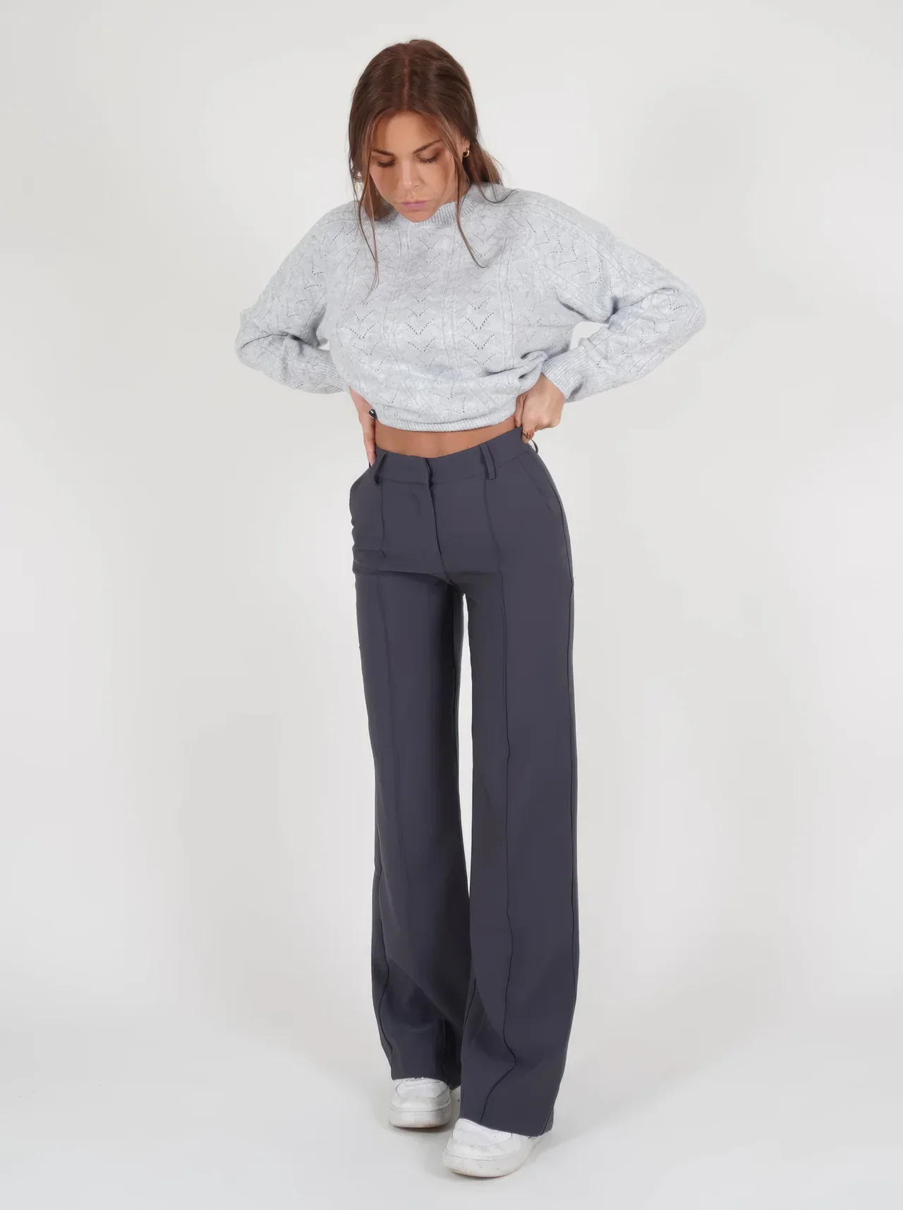 Iris Pants | Wide-Leg High Waisted Trousers for Women - Image 5