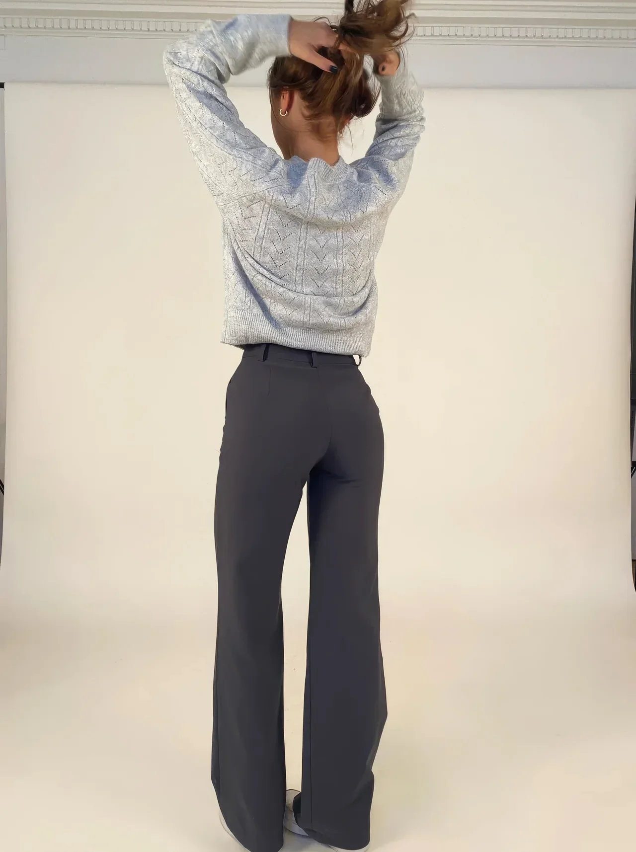 Iris Pants | Wide-Leg High Waisted Trousers for Women - Image 6