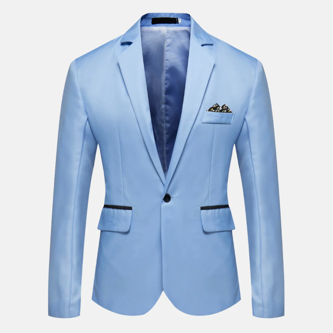 Jack Tailored Blazer | Single Breasted Button Closure Blazer - Image 5
