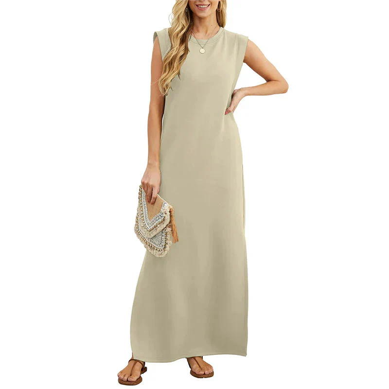 Jamey Dress | Women's Sleeveless Maxi Dress - Image 3