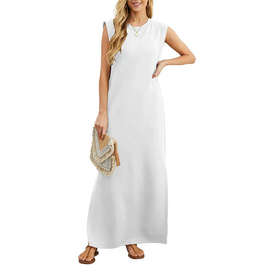 Jamey Dress | Women's Sleeveless Maxi Dress - Image 4