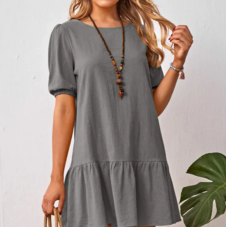 Kara Dress | Comfortable Loose Summer Dress - Image 3