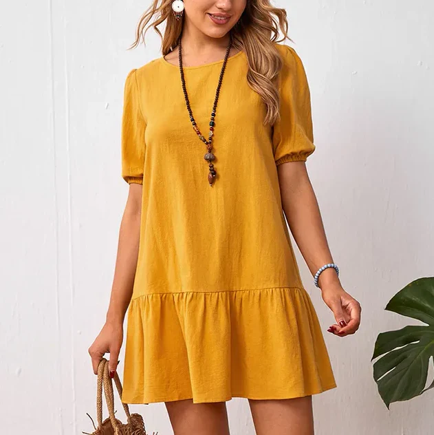 Kara Dress | Comfortable Loose Summer Dress - Image 4