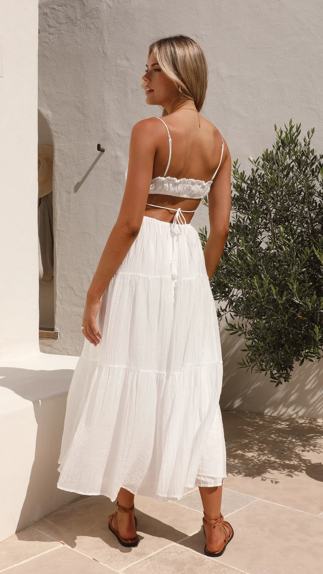 Kiahna Dress | Bohemian Spaghetti Strap Summer Dress - Image 8