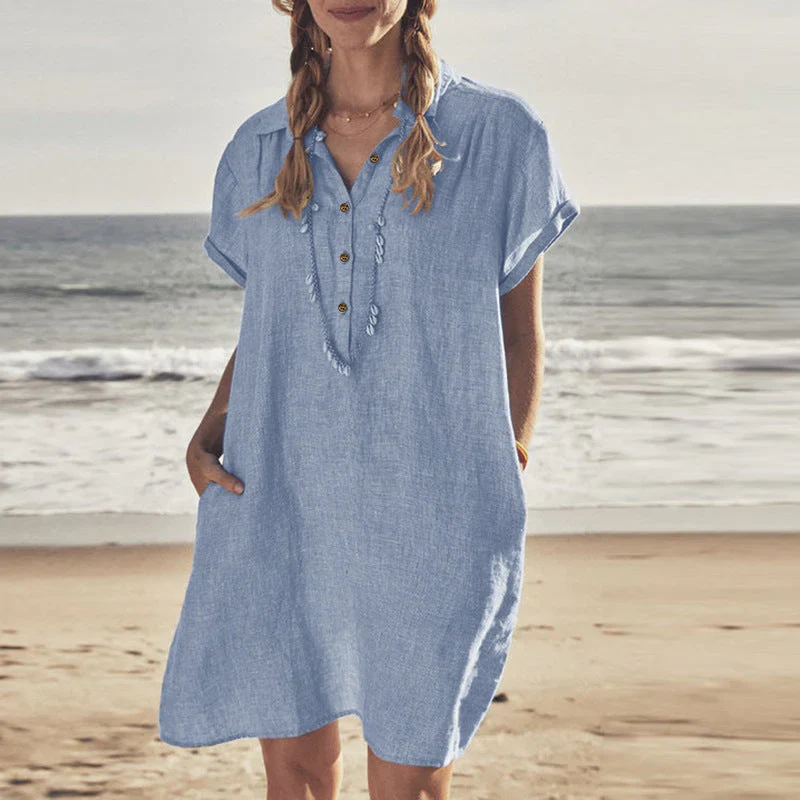 Kyra Dress | Loose Knot Summer Dress - Image 3