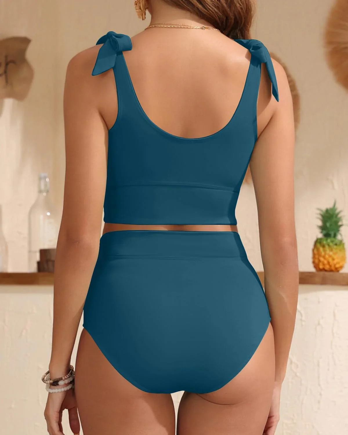 Lara Swimwear | Women's Ribbon Bikini Swimwear - Image 7