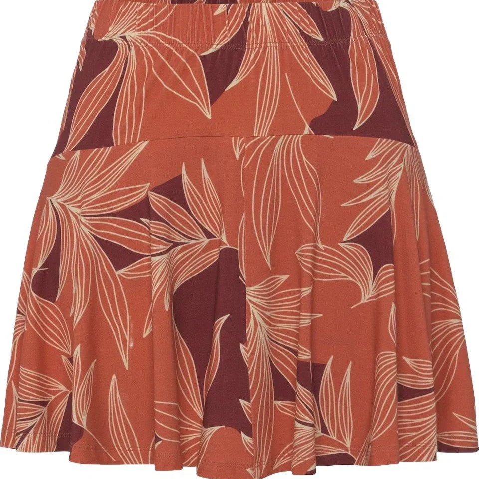 Liana Skirt | Plus Size Tropical A-Line with Inner Shorts - Image 3