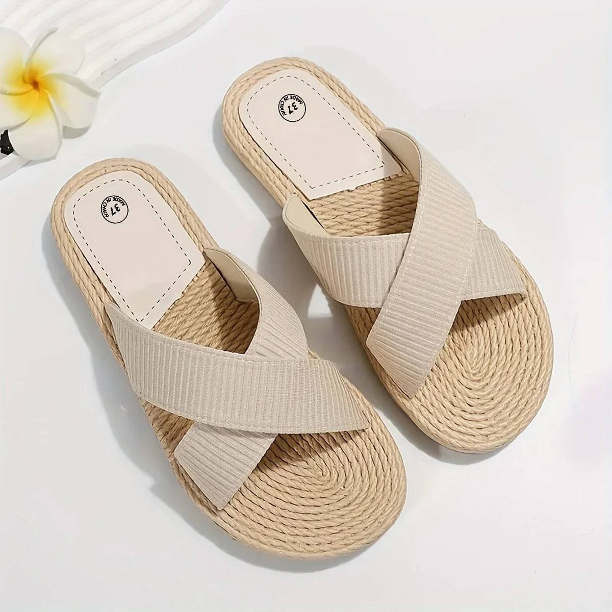 Maisha Sandals | Lightweight Cross Band Summer Sandals - Image 4